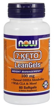 Picture of NOW 7-KETO LeanGels, 100 mg, 60 Softgels
