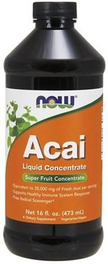 Picture of NOW Acai Liquid Concentrate, 16 fl. oz.