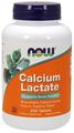 Picture of NOW Calcium Lactate, 250 tabs
