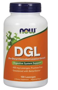 Picture of NOW DGL, 100 lozenges