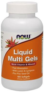 Picture of NOW Liquid Multi Gels, 180 softgels