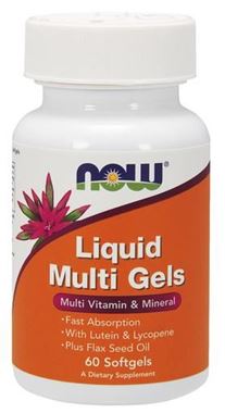 Picture of NOW Liquid Multi Gels, 60 softgels