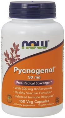 Picture of NOW Pycnogenol, 30 mg, 150 vcaps