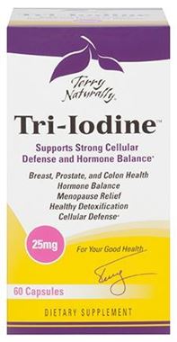 Picture of EuroPharma Terry Naturally Tri-Iodine, 25mg, 60 Capsules