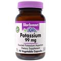 Picture of Bluebonnet Potassium, 99 mg, 90 vcaps