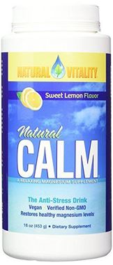 Picture of Natural Vitality Natural Calm, Sweet Lemon Flavor, 16 oz