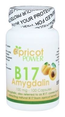 Picture of Apricot Power B17 Amygdalin, 100 mg, 100 caps