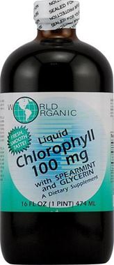 Picture of World Organic Liquid Chlorophyll, 100 mg, 16 fl oz