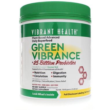 Picture of Vibrant Health Green Vibrance Powder, 25.04 oz