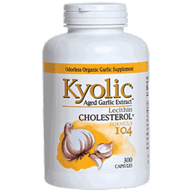 Picture of Kyolic Cholesterol Formula 104, 300 caps