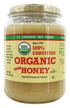 Picture of Y.S. Organics Certified Organic Raw Honey, 32 oz