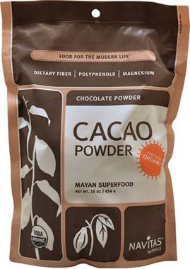 Picture of Navitas Organics Organic Cacao Powder, 16 oz