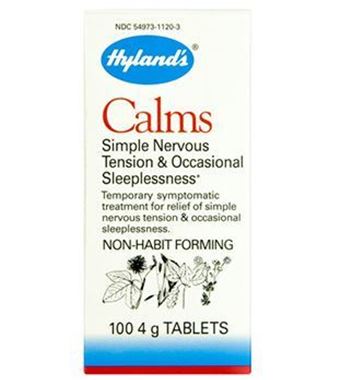 Picture of Hyland's Calms NervousTension & Sleeplessness, 100 tabs