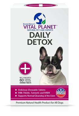 Picture of Vital Planet Daily Detox, Chicken Flavor, 60 chewable tablets