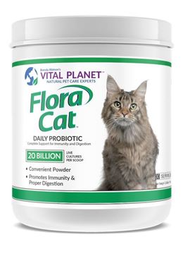 Picture of Vital Planet Flora Cat Daily Probiotic, 20 Billion, 30 servings powder