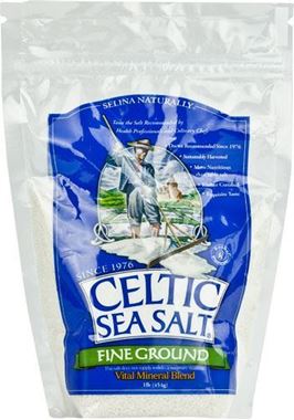 Picture of Selina Naturally Celtic Sea Salt, Fine Ground, 1 lb