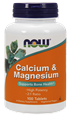 Picture of NOW Calcium & Magnesium, 100 tabs