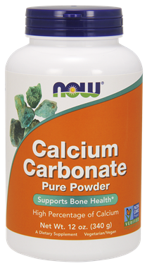Picture of NOW Calcium Carbonate, 12 oz powder
