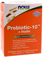 Picture of NOW Probiotic-10 + Inulin, 24 packets