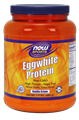 Picture of NOW Eggwhite Protein, Vanilla Creme, 1.5 lb powder