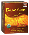 Picture of NOW Organic Dandelion Tea, 24 tea bags
