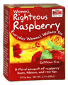 Picture of NOW Women's Righteous Raspberry Tea, 24 tea bags