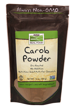 Picture of NOW Carob Powder, 12 oz