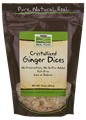 Picture of NOW Crystallized Ginger Dices, 16 oz