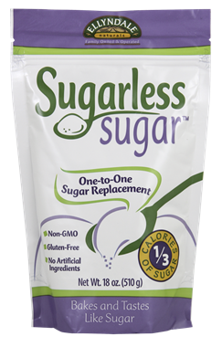 Picture of NOW Ellyndale Naturals Sugarless Sugar, 18 oz