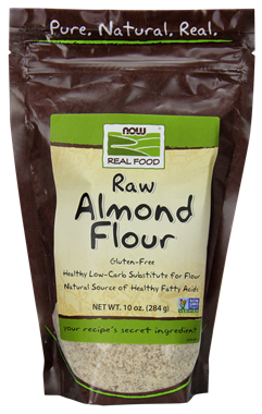 Picture of NOW Raw Almond Flour, 10 oz