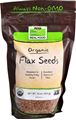 Picture of NOW Organic Flax Seeds, 16 oz