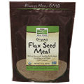 Picture of NOW Organic Flax Seed Meal, 22 oz
