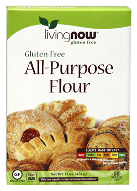 Picture of NOW All-Purpose Flour, 17 oz