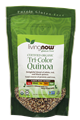 Picture of NOW Certified Organic Tri-Color Quinoa, 14 oz