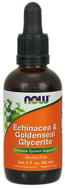 Picture of NOW Echinacea & Goldenseal Glycerite, 2 fl oz