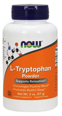 Picture of NOW L-Tryptophan Powder, 2 oz