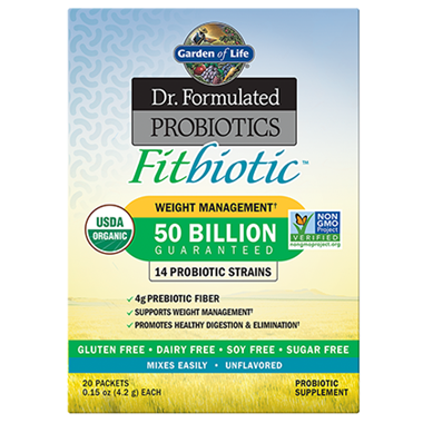 Picture of Garden of Life Dr. Formulated Pobiotics Fitbiotic, 20 packets