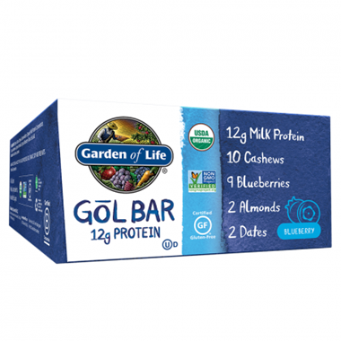 Picture of Garden of Life GOL Bar, Blueberry, 12 bars