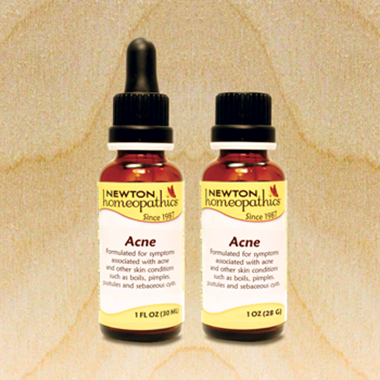 Picture of Newton Homeopathics Acne, 1 fl oz