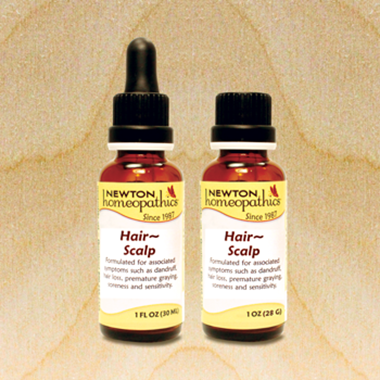 Picture of Newton Homeopathics Hair & Scalp, 1 fl oz