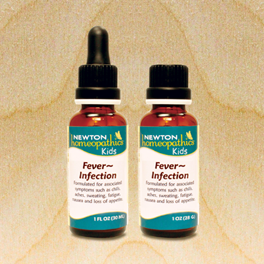 Picture of Newton Homeopathics Kids Fever & Infection, 1 fl oz