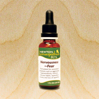 Picture of Newton Homeopathics Pets Nervousness & Fear, 1 fl oz