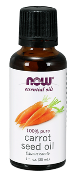 Picture of NOW 100% Pure Carrot Seed Oil, 1 fl oz