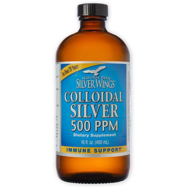 Picture of Natural Path Silver Wings Colloidal Silver 500 PPM, 16 fl oz