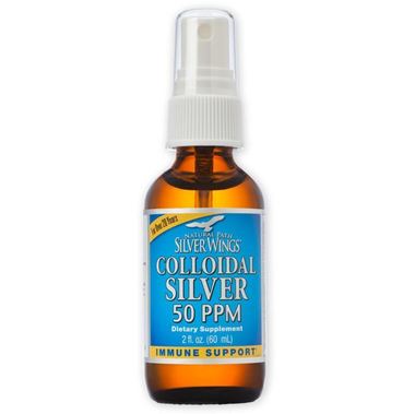Picture of Natural Path Silver Wings Colloidal Silver 50 PPM, 2 fl oz spray