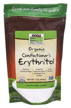 Picture of NOW Organic Confectioner's Erythritol, 1 ib
