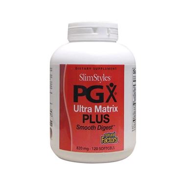 Picture of Natural Factors SlimStyles PGX Ultra Matrix Plus, 120 softgels