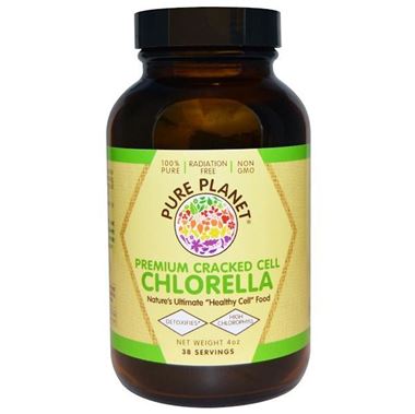 Picture of Pureplanet Premium Cracked Cell Chlorella, 4 oz powder