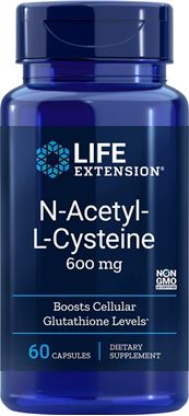 Picture of Life Extension N-Acetyl- L-Cysteine, 600 mg, 60 caps