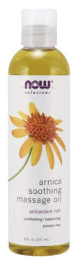 Picture of NOW Solutions Arnica Soothing Massage Oil, 8 fl oz